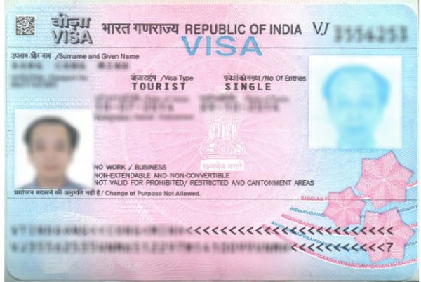 Visa tiêu chuẩn (visa dán)