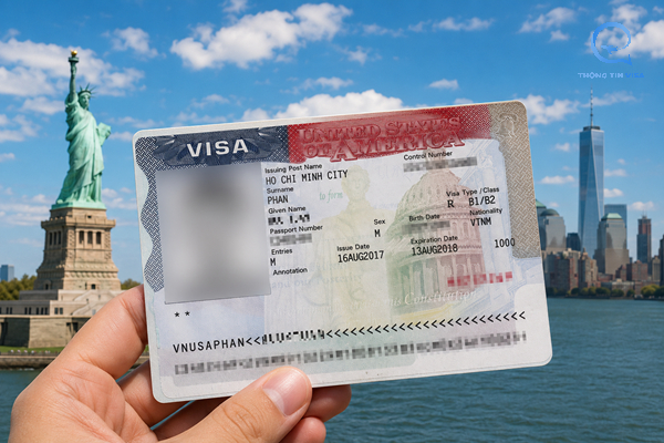 Có visa Mỹ được miễn visa nước nào?