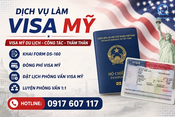 Dịch vụ làm visa Mỹ trọn gói