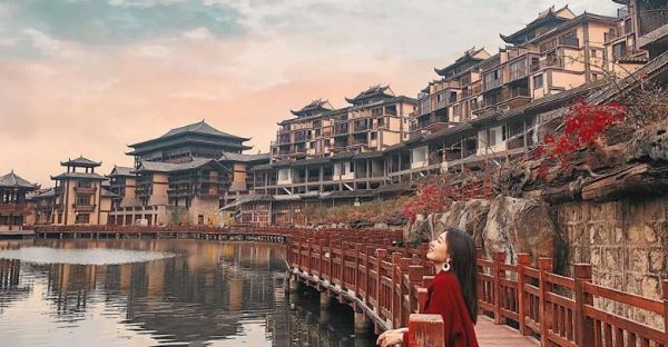 Ngôi làng truyền thống của người Miêu