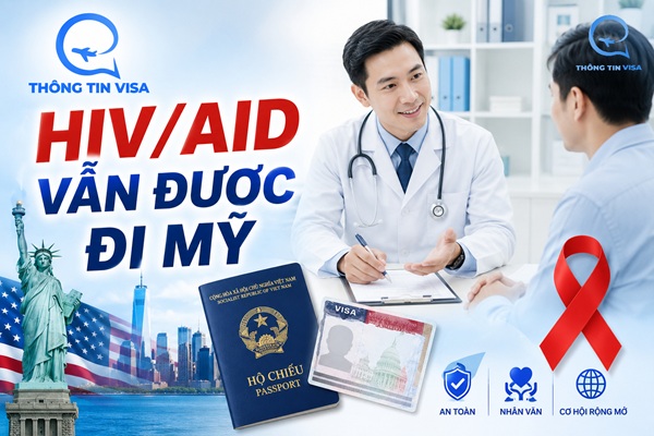 Thay đổi mới nhất về các bệnh không được đi Mỹ