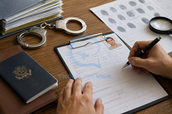 Hồ sơ xin visa Mỹ cho người từng có tiền án tiền sự