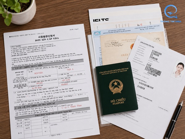 Chuẩn bị hồ sơ xin visa Hàn Quốc 10 năm