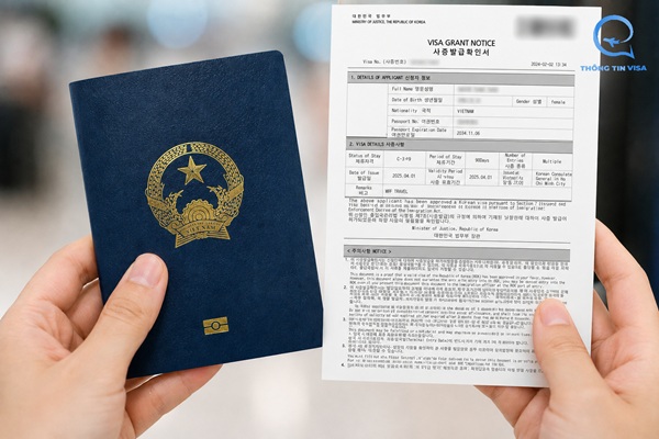 Thủ tục xin visa 10 năm Hàn Quốc