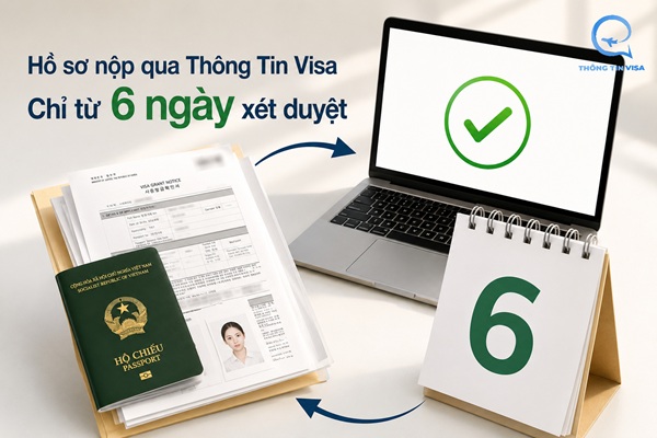 Thời gian xét duyệt visa Hàn Quốc 5 năm