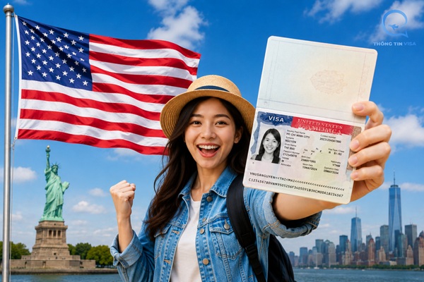 Thủ tục xin visa du lịch Mỹ theo tour