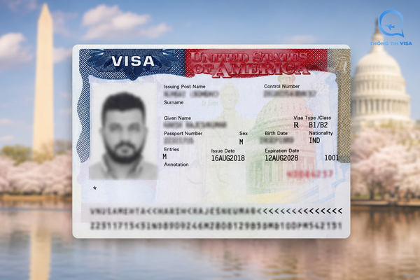 Ý nghĩa dấu sao trên visa Mỹ