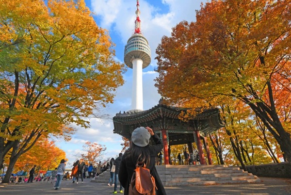 Seoul đầy lãng mạn vào mùa thu