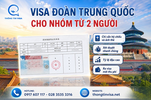 Dịch vụ visa đoàn Trung Quốc tại TP.HCM