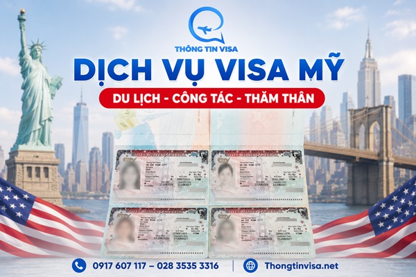 Dịch vụ làm visa Mỹ trọn gói và uy tín