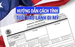 Công thức tính tuổi bảo lãnh đi Mỹ