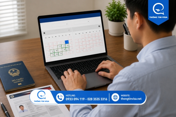 Thủ tục xin visa Mỹ bằng hộ chiếu trắng