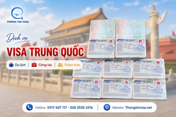 Dịch vụ visa Trung Quốc trọn gói giá tốt