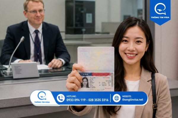 Nhận kết quả visa ngay sau buổi phỏng vấn