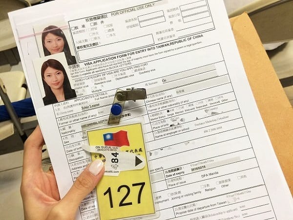 Trọn bộ hồ sơ xin visa thăm thân Đài Loan